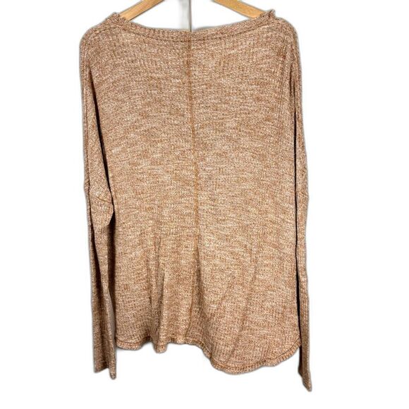 Urban Outfitters "Out From Under" Loose Knit Long Sleeve Button Front Top Sz M - Picture 2 of 6